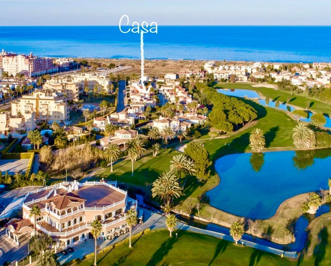 Villa Con Jardin En Oliva Nova Golf A 100M De La Playa Exteriör bild