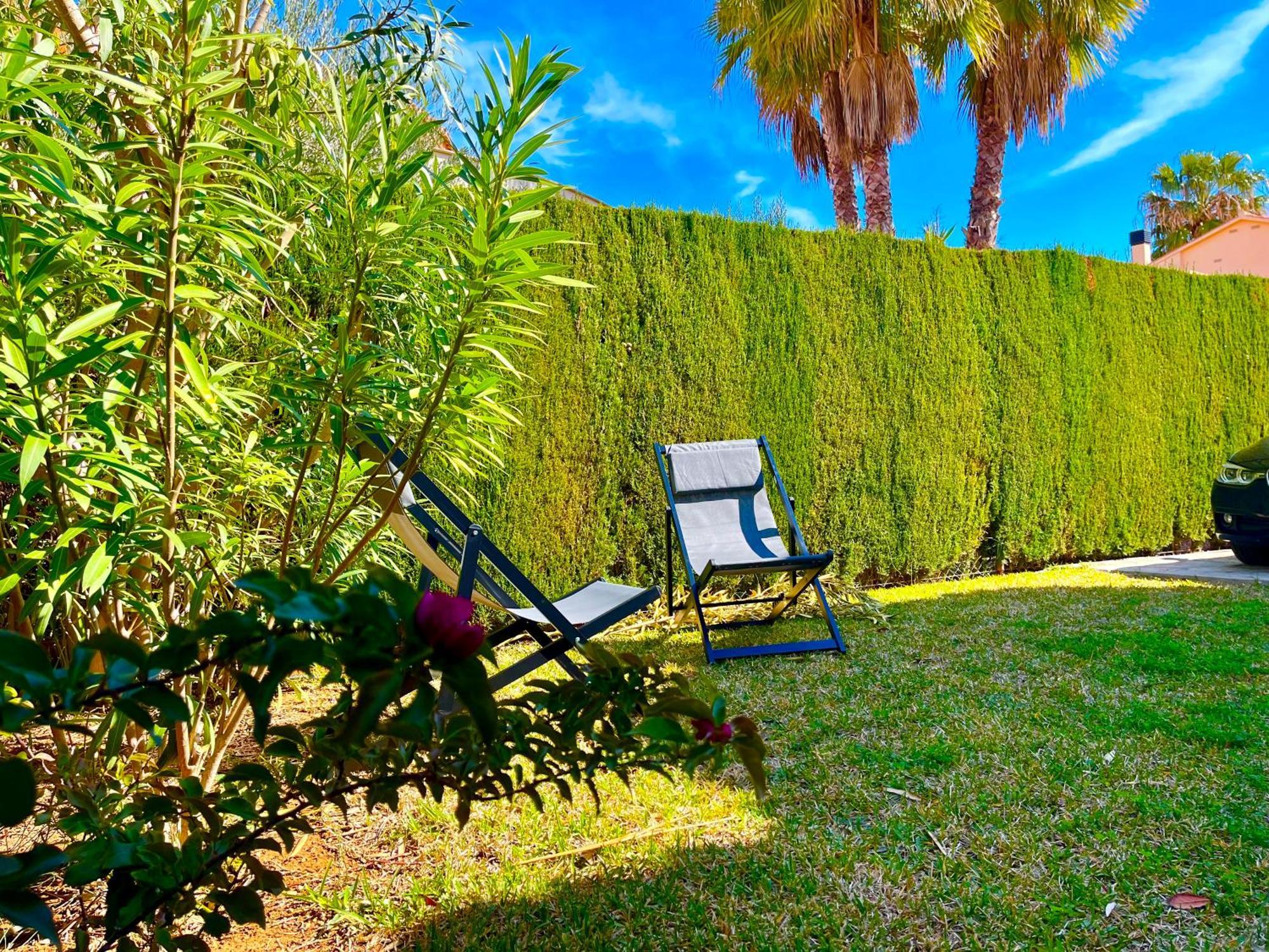 Villa Con Jardin En Oliva Nova Golf A 100M De La Playa Exteriör bild